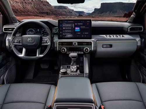 Interior del Toyota Tacoma 2024