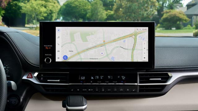 Pantalla del nuevo Toyota Sienna