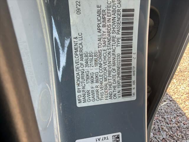 Honda Civic Sport 2022