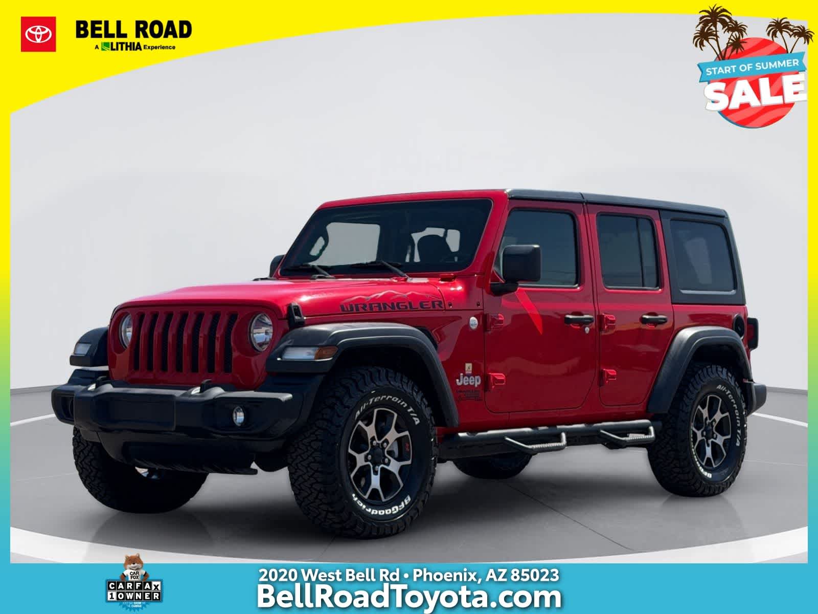 Jeep Wrangler Unlimited Sport S 2018