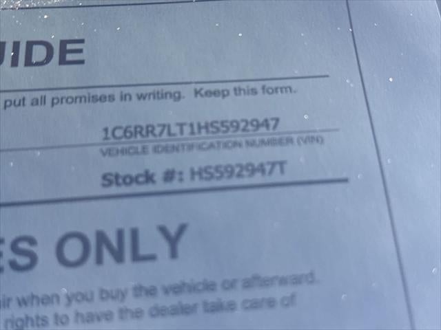 RAM 1500 Big Horn 2017