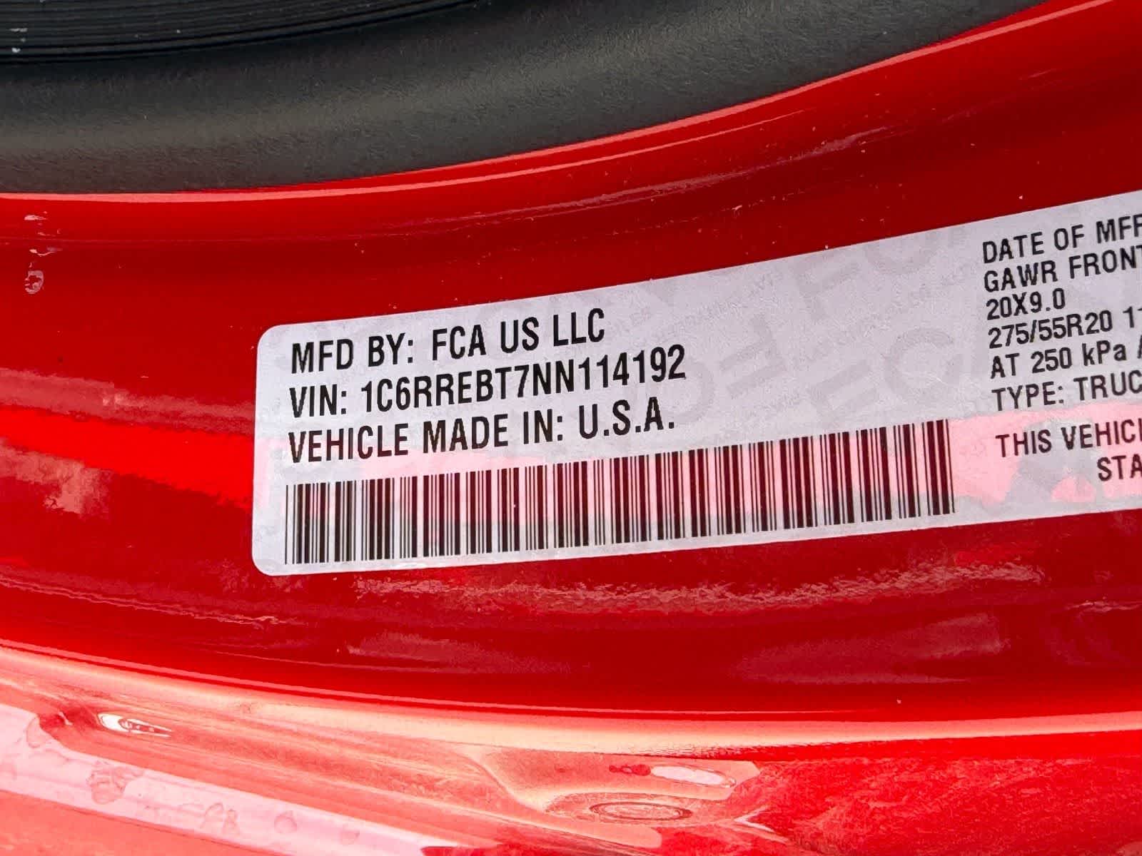 RAM 1500 Big Horn 2022