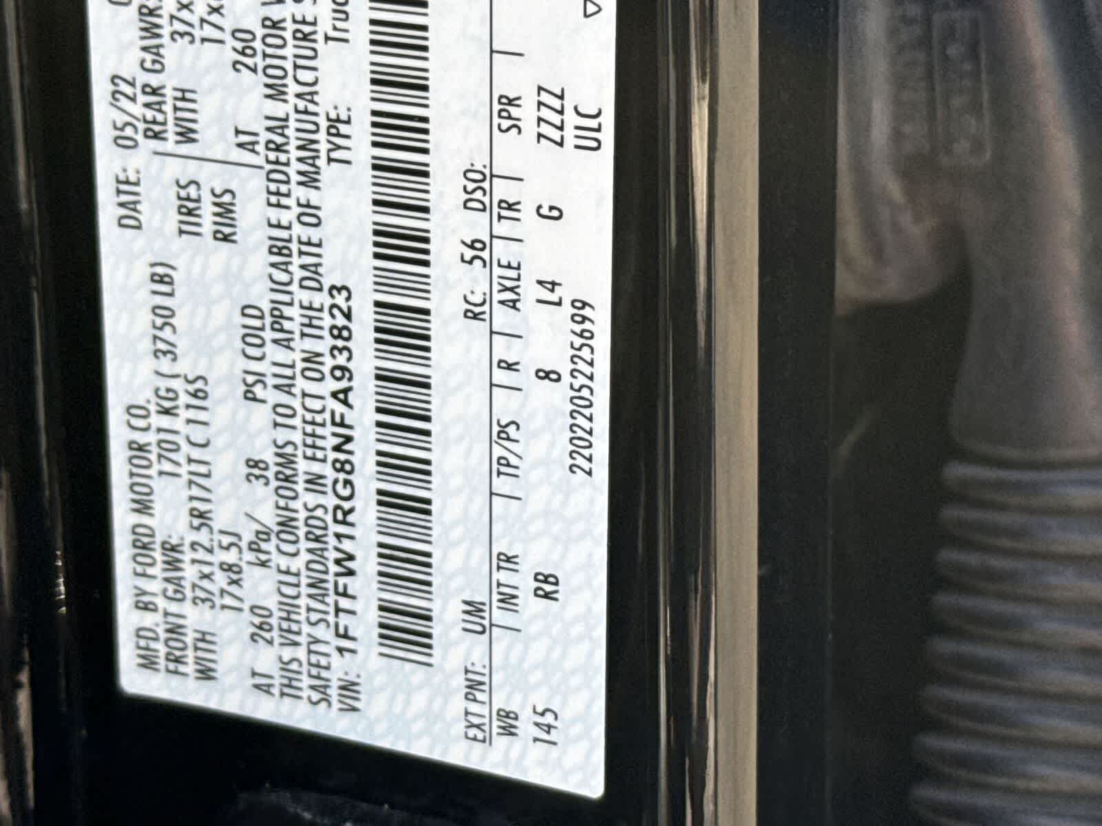 Ford F-150 Raptor 2022