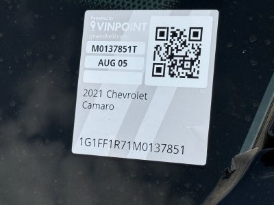 Chevrolet Camaro LT1 2021