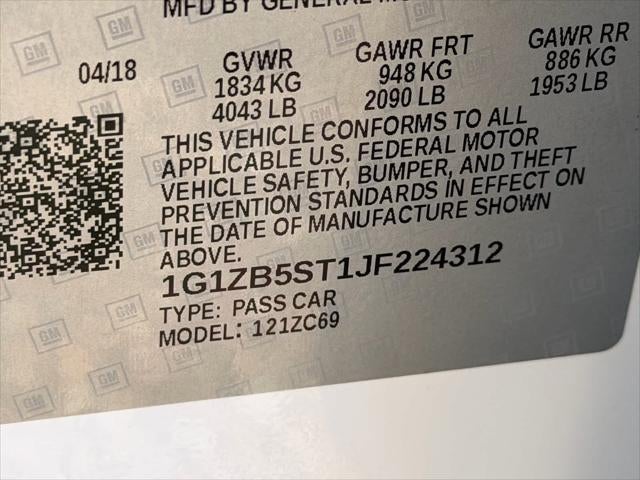 Chevrolet Malibu LS 2018