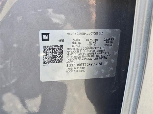 Chevrolet Malibu LT 2018