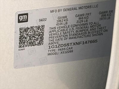 Chevrolet Malibu LT 2022