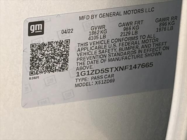 Chevrolet Malibu LT 2022