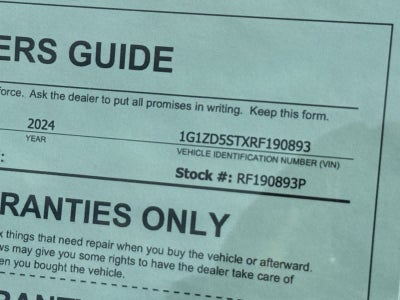 2024 Chevrolet Malibu LT