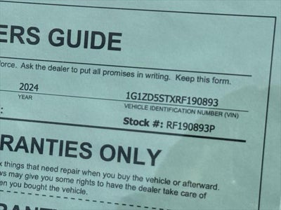 2024 Chevrolet Malibu LT