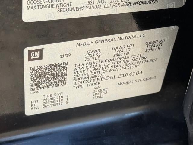 Chevrolet Silverado 1500 RST 2020