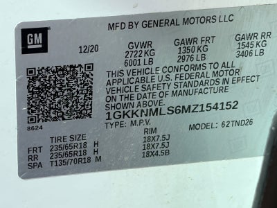 GMC Acadia SLT 2021