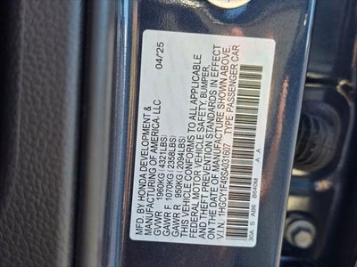Honda Accord SE 2025