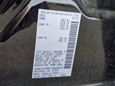Nissan Altima 2.5 SR 2024