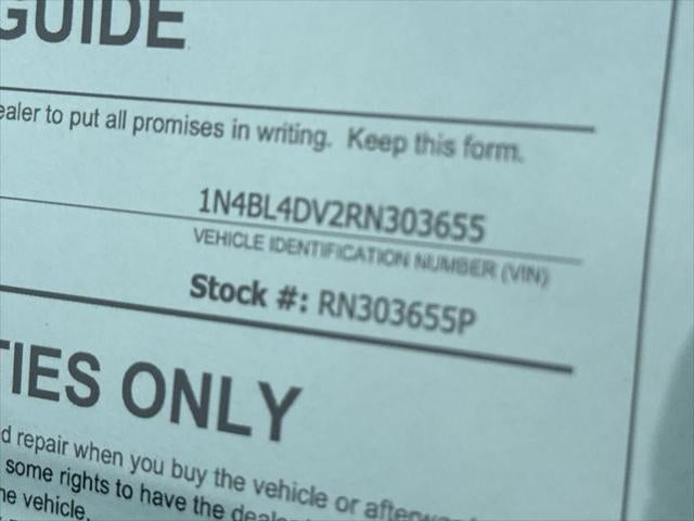 2024 Nissan Altima 2.5 SV