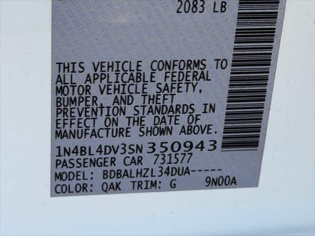 Nissan Altima SV 2025