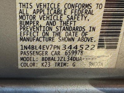 Nissan Altima 2.5 SL 2023