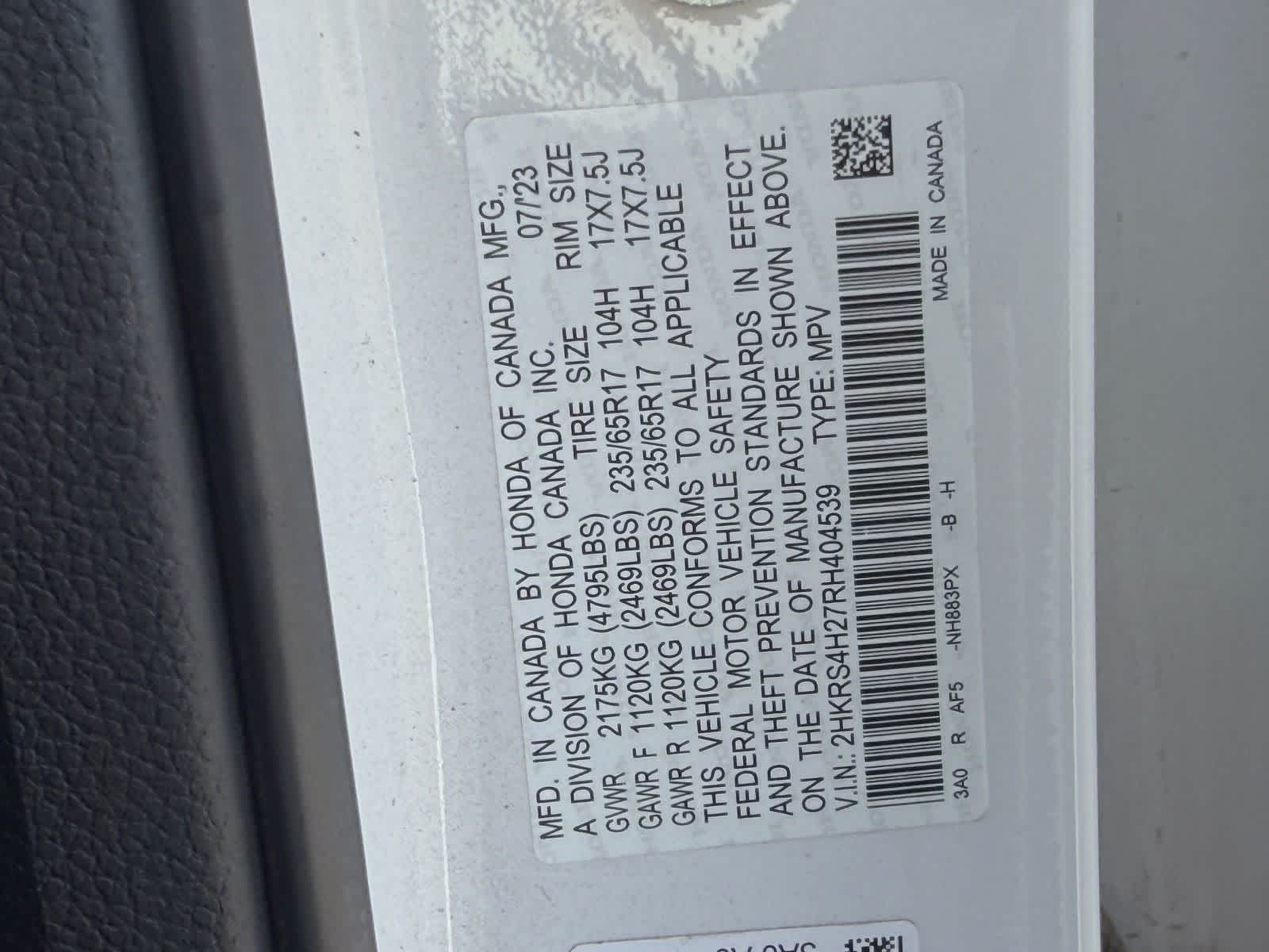 Honda CR-V LX 2024