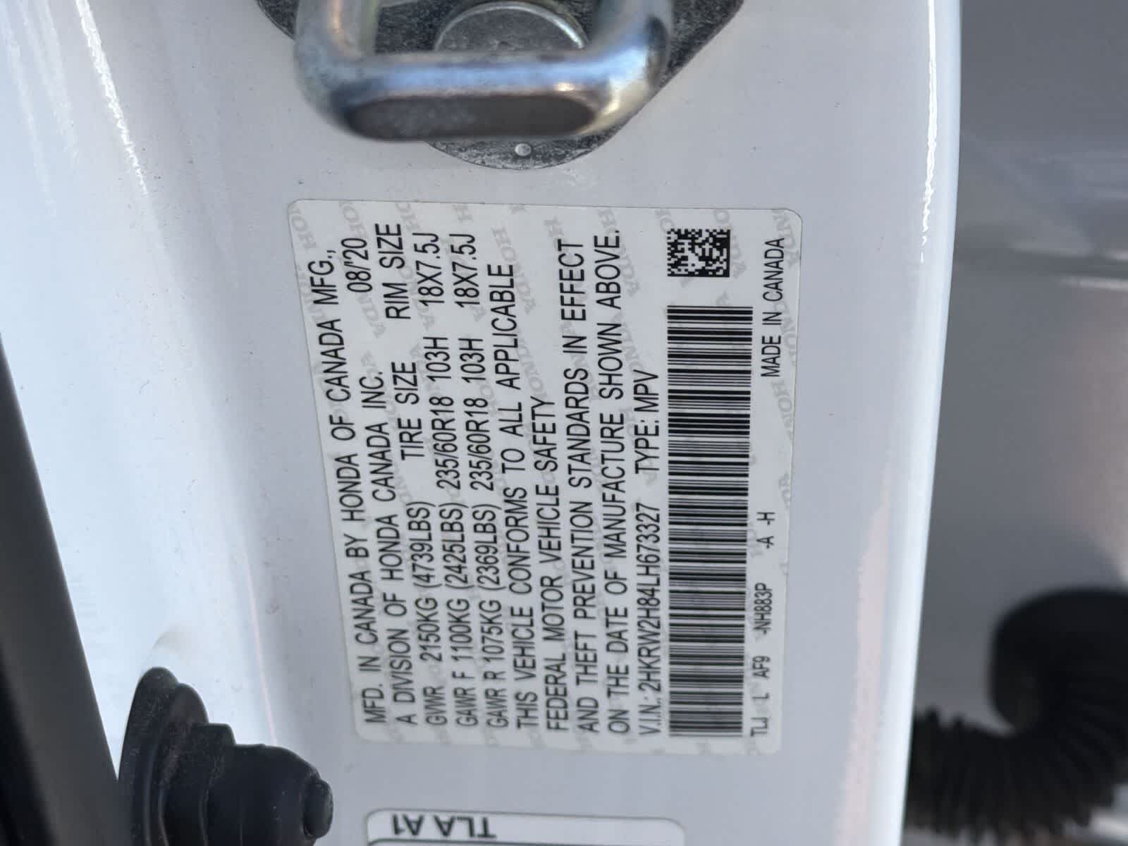 Honda CR-V EX-L 2020