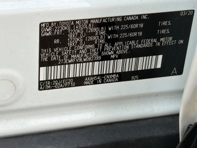 Toyota RAV4 Hybrid XSE 2020