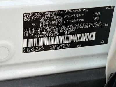 Toyota RAV4 Hybrid XSE 2020