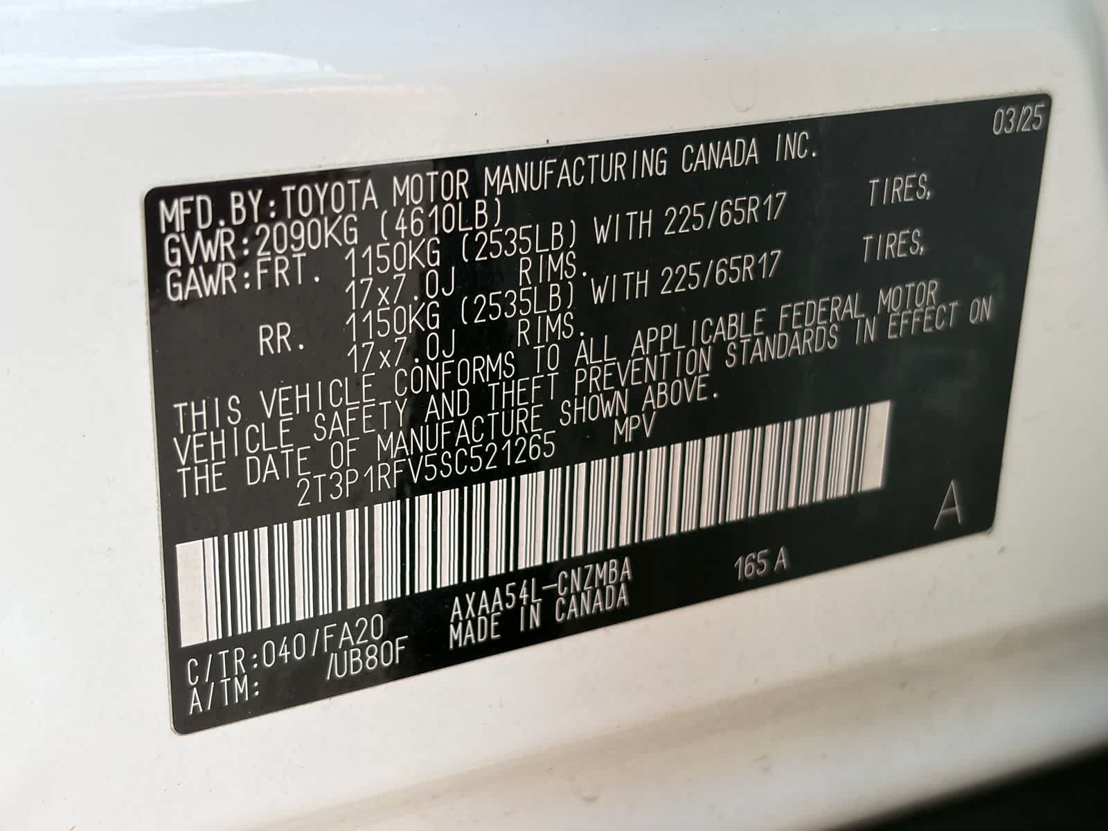 2025 Toyota RAV4 XLE