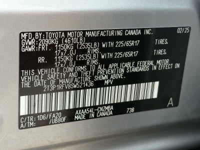 2025 Toyota RAV4 XLE
