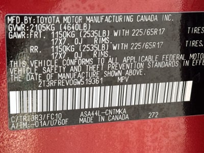 2016 Toyota RAV4 XLE