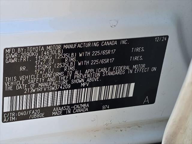 2025 Toyota RAV4 XLE