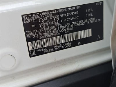 2021 Toyota RAV4 XLE