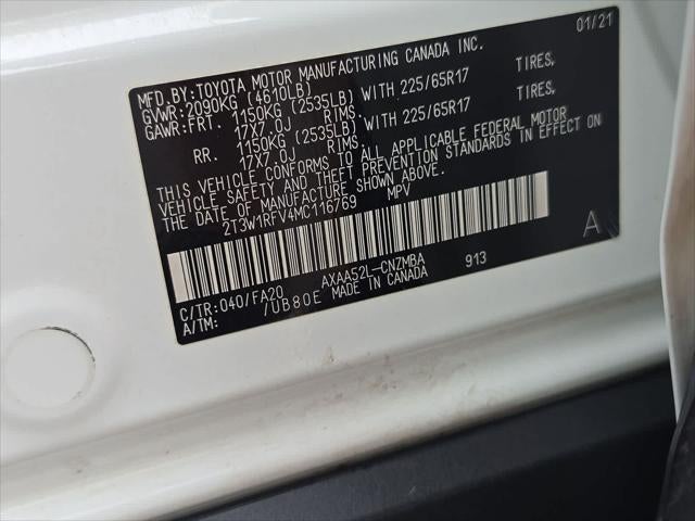 2021 Toyota RAV4 XLE