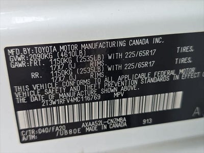 2021 Toyota RAV4 XLE