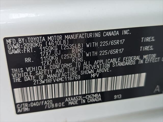2021 Toyota RAV4 XLE