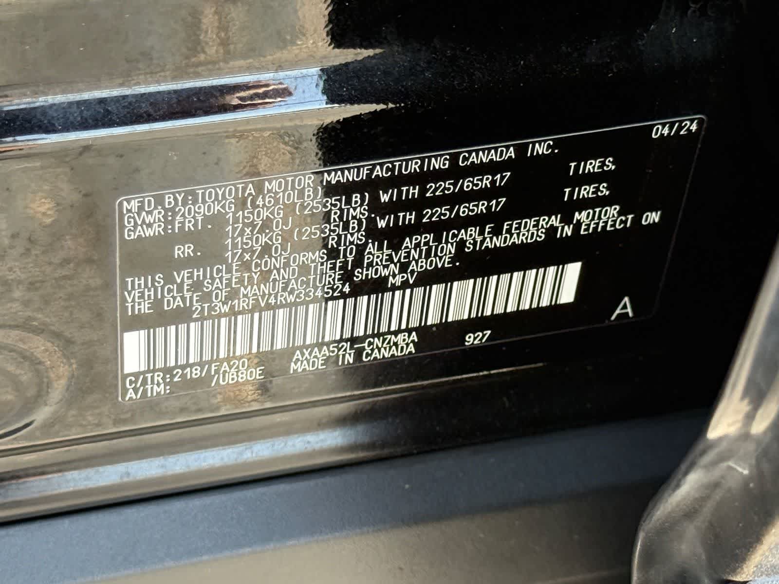 2024 Toyota RAV4 XLE