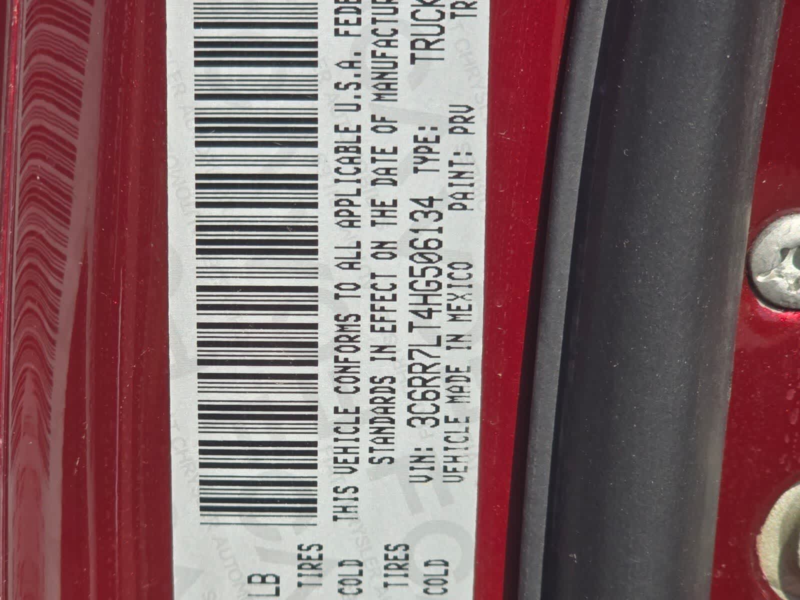 RAM 1500 Big Horn 2017