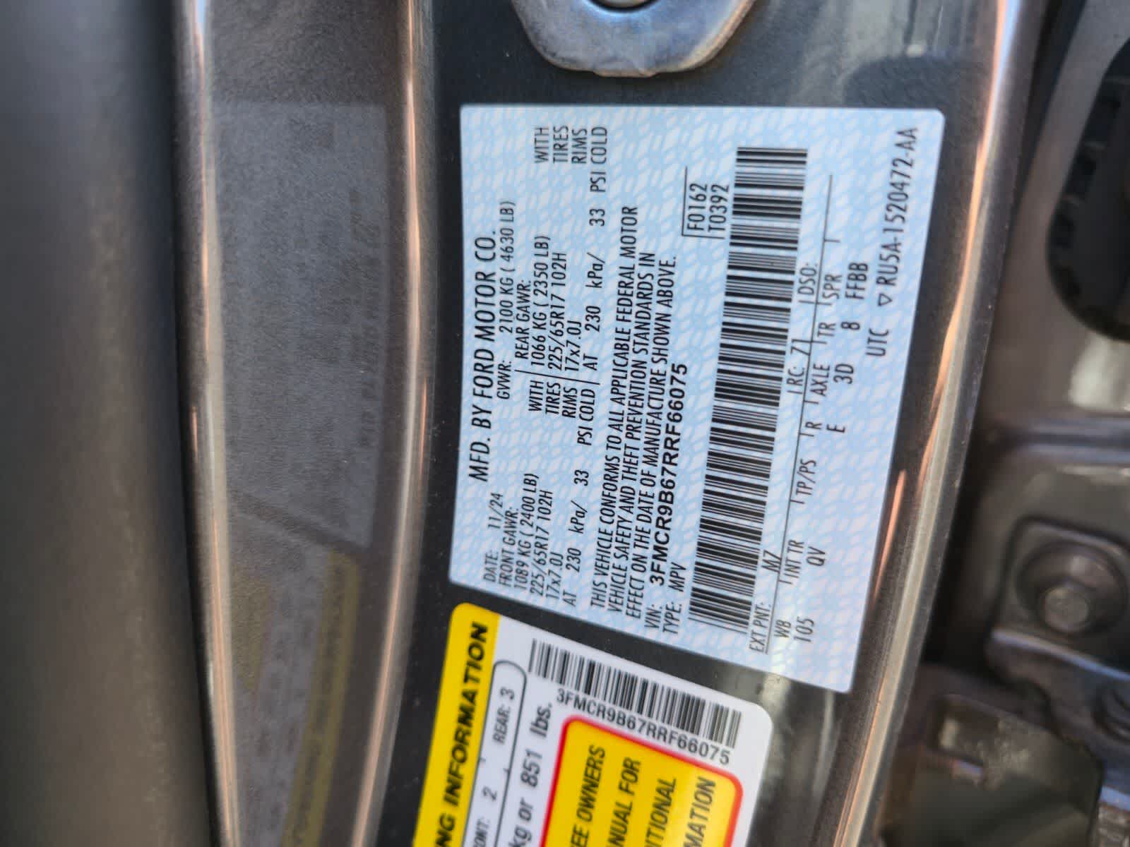 Ford Bronco Sport Big Bend 2024