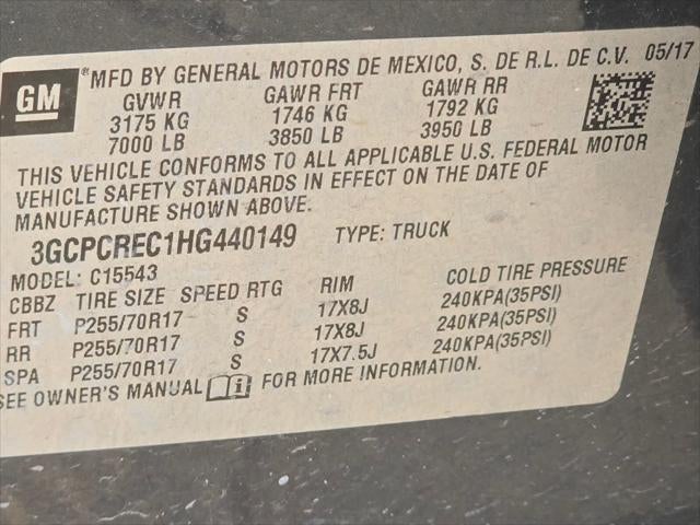 Chevrolet Silverado 1500 LT 2017