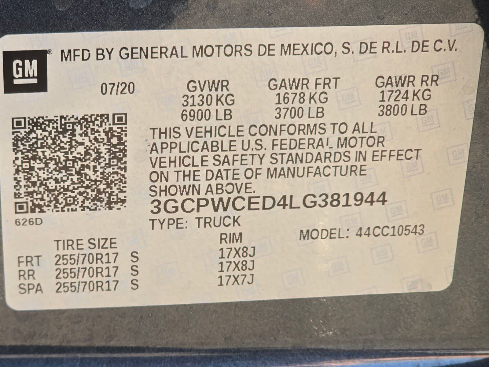 Chevrolet Silverado 1500 LT 2020