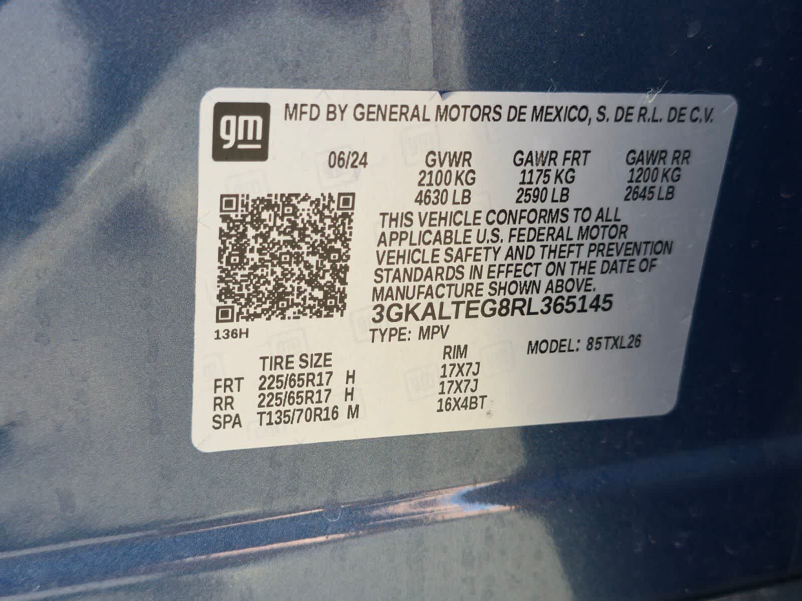 GMC Terrain SLE 2024