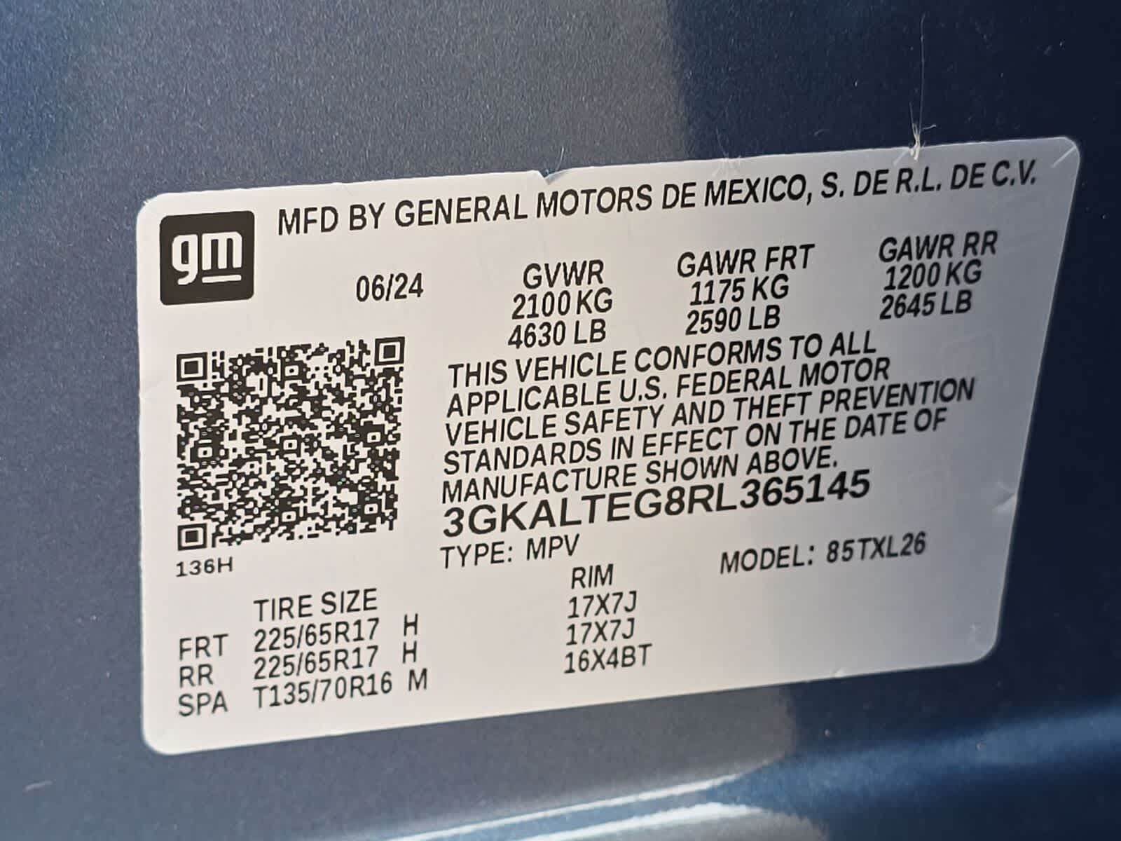 GMC Terrain SLE 2024