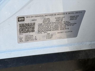 Chevrolet Equinox LT con tracción delantera, 2025