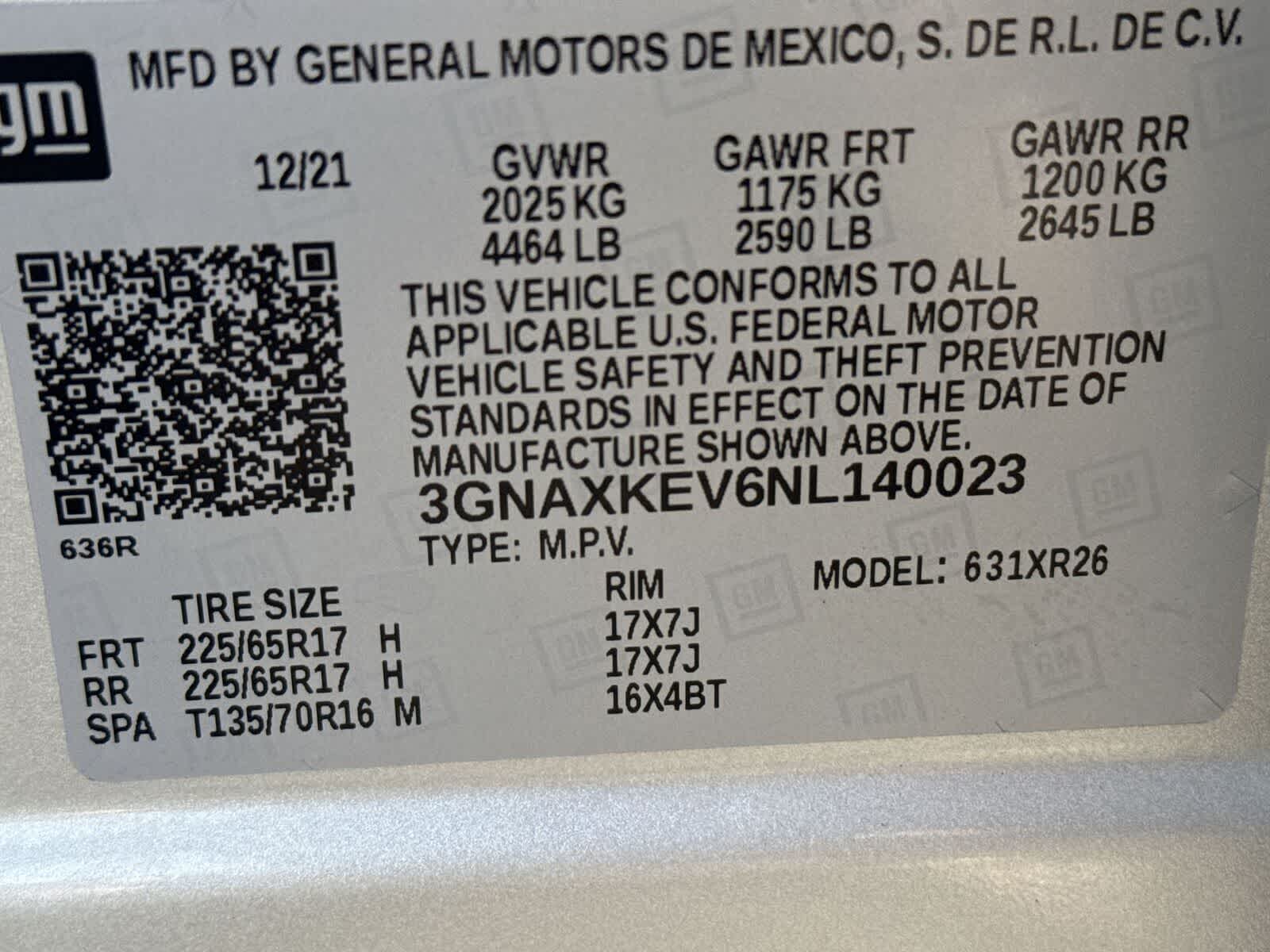 Chevrolet Equinox LT 2022