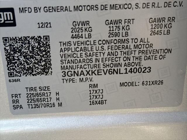Chevrolet Equinox LT 2022