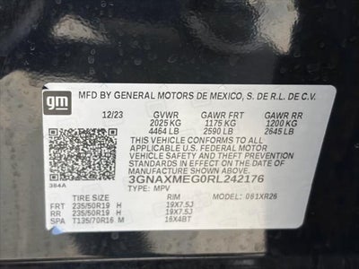 Chevrolet Equinox RS 2024