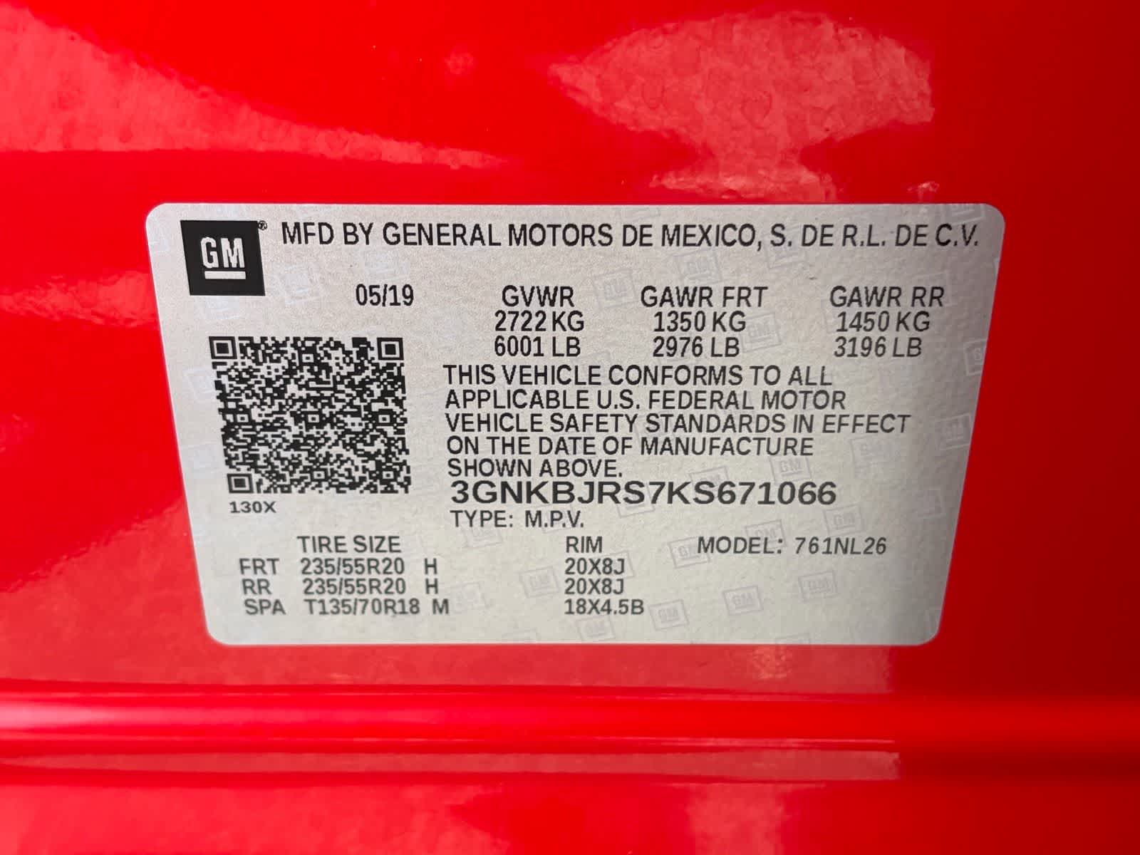 Chevrolet Blazer RS 2019