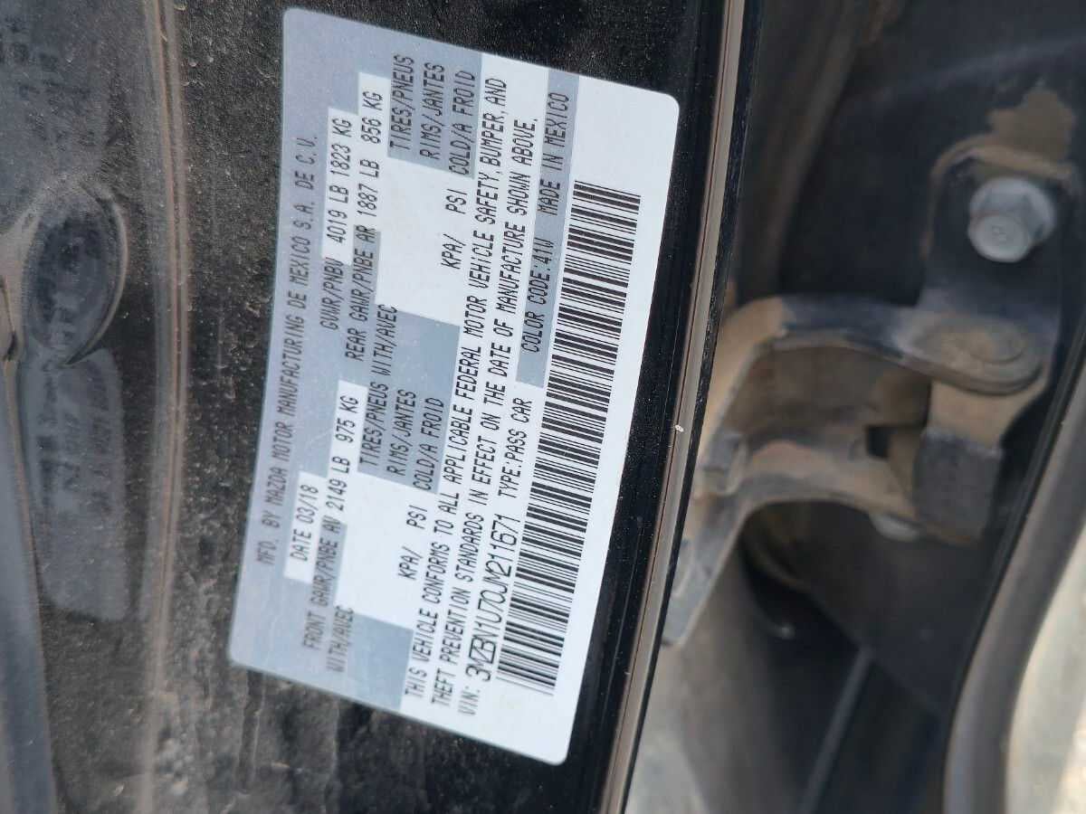 Mazda3 de 4 puertas Sport de 2018