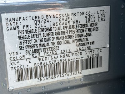 Nissan Sentra SR 2025