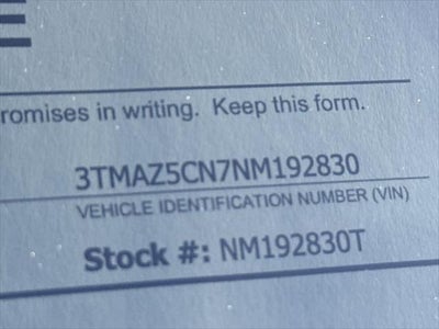 2022 Toyota Tacoma SR5