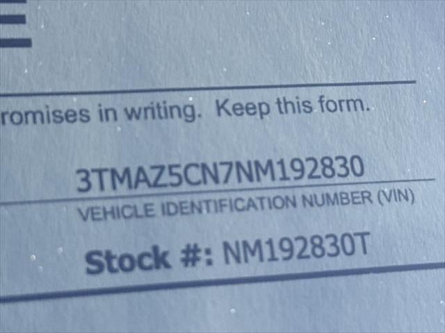 2022 Toyota Tacoma SR5