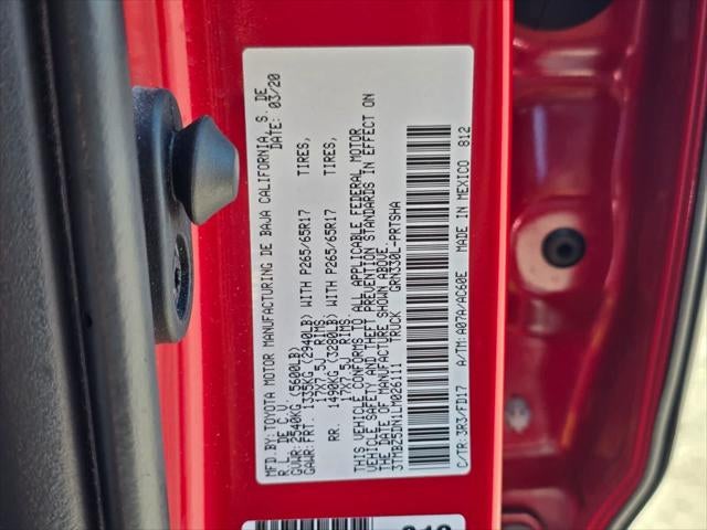Toyota Tacoma TRD Sport 2020